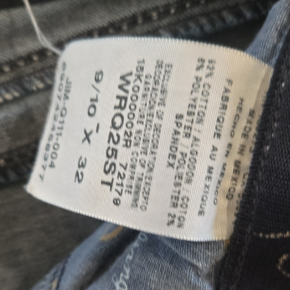 Wrangler Blue Boot Cut Jeans with Embroidered Pocket - Picture 7 of 11